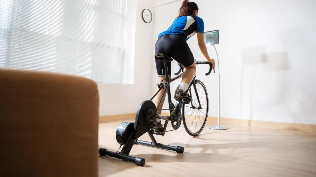 indoor cycling on ROUVY cycling app