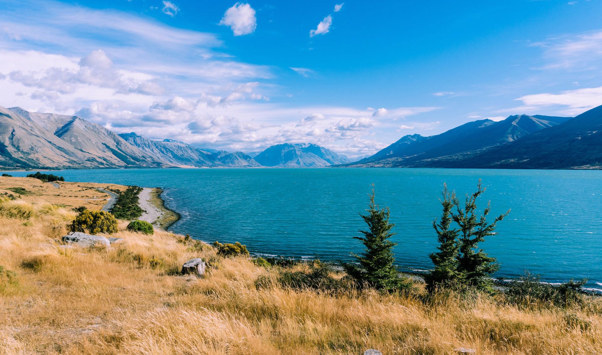 Lake Ohau, New Zealand