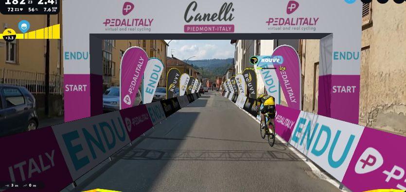 RIDE ON THE SAME ROADS AS THE PROS IN THE VIRTUAL 5-STAGE “PEDALITALY GIRO DI SERA”!