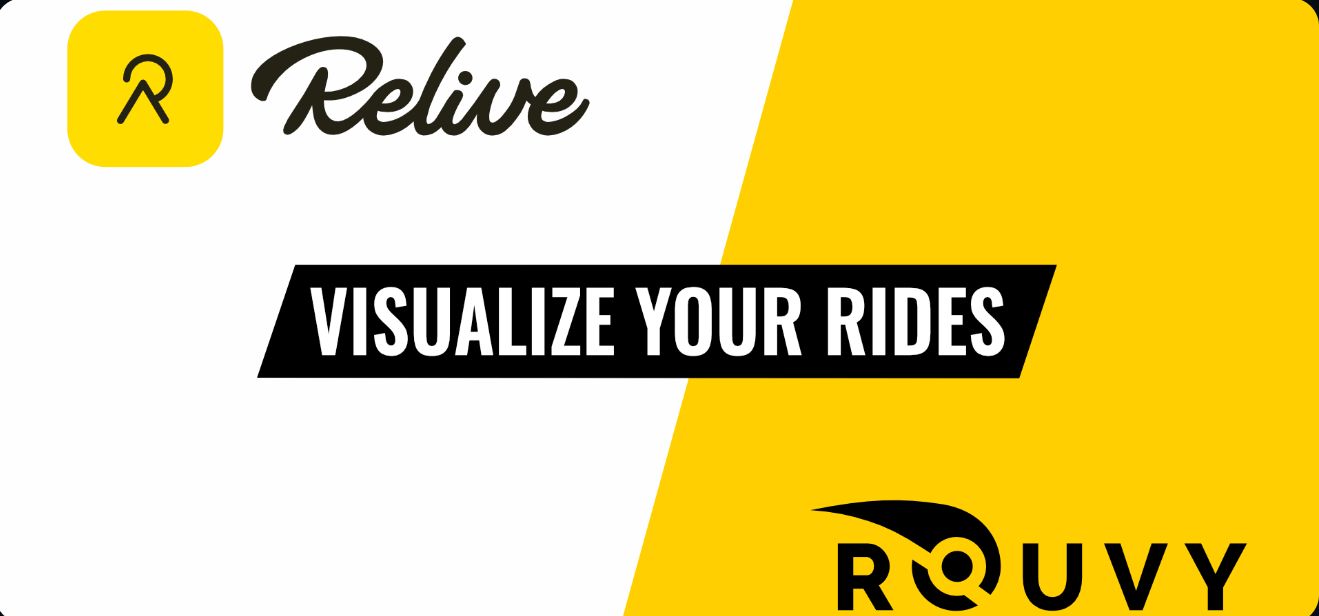 Use Relive on ROUVY to turn your rides into stories