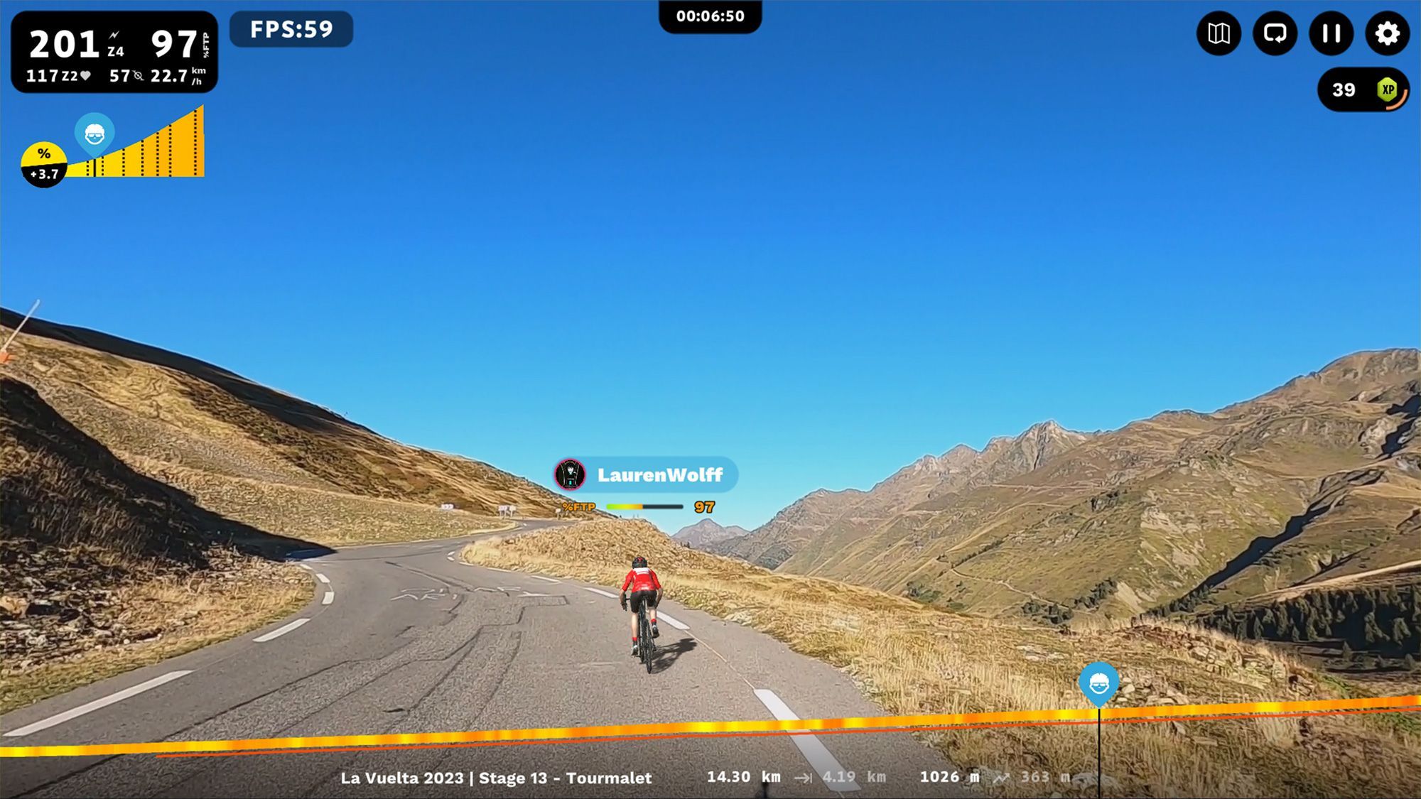 Ride the legendary Col du Tourmalet on ROUVY