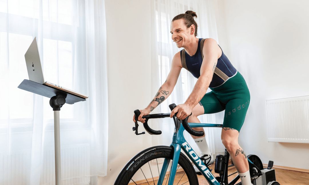 indoor cycling on ROUVY cycling app