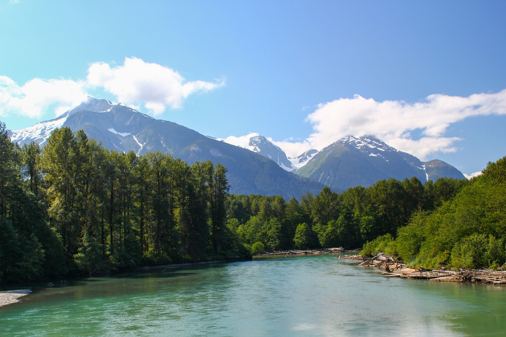 Skeena River BC Canada on ROUVY