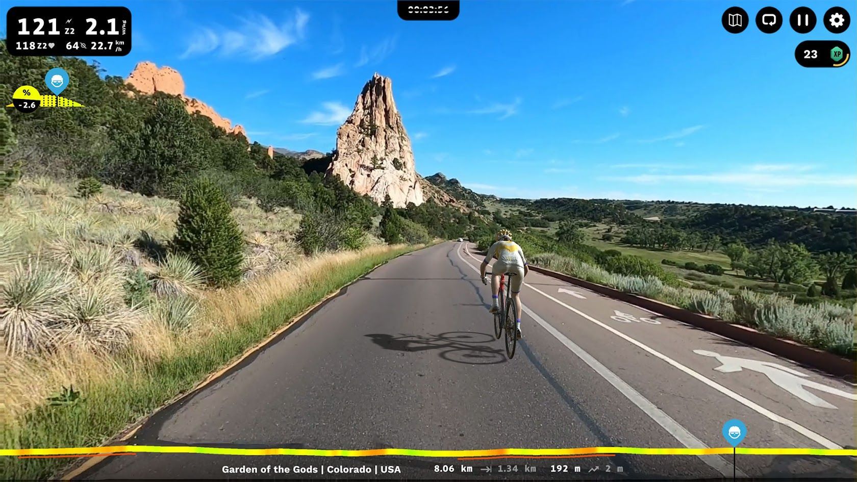 Garden of the Gods in Colorado - USA on ROUVY