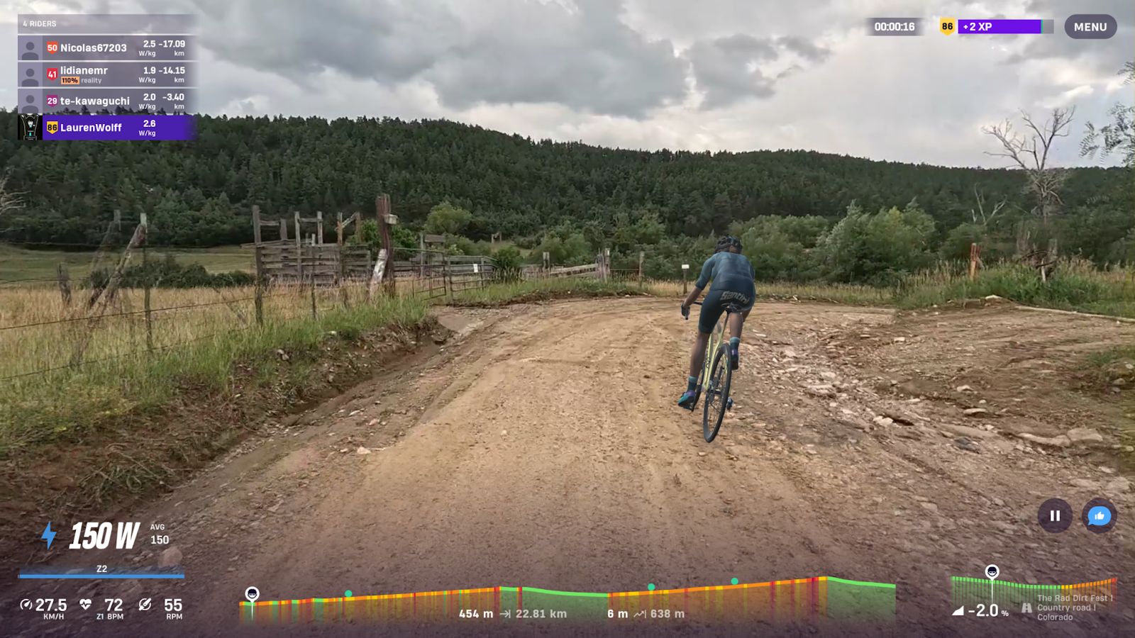 Rad Dirt Fest, Country Road.png