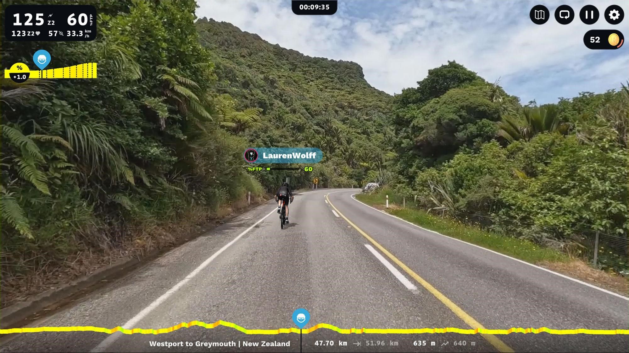 The Great Coast Road from Westport to Greymouth, New Zealand