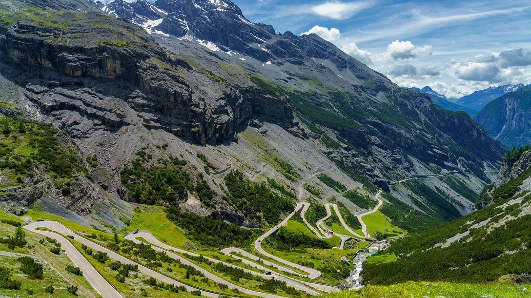 Route Stelvio on ROUVY